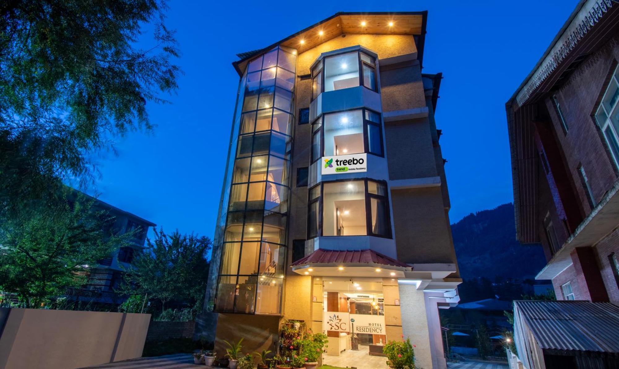 Ambika Residency, Near Hidimba Devi Temple Hotell Manāli Exteriör bild