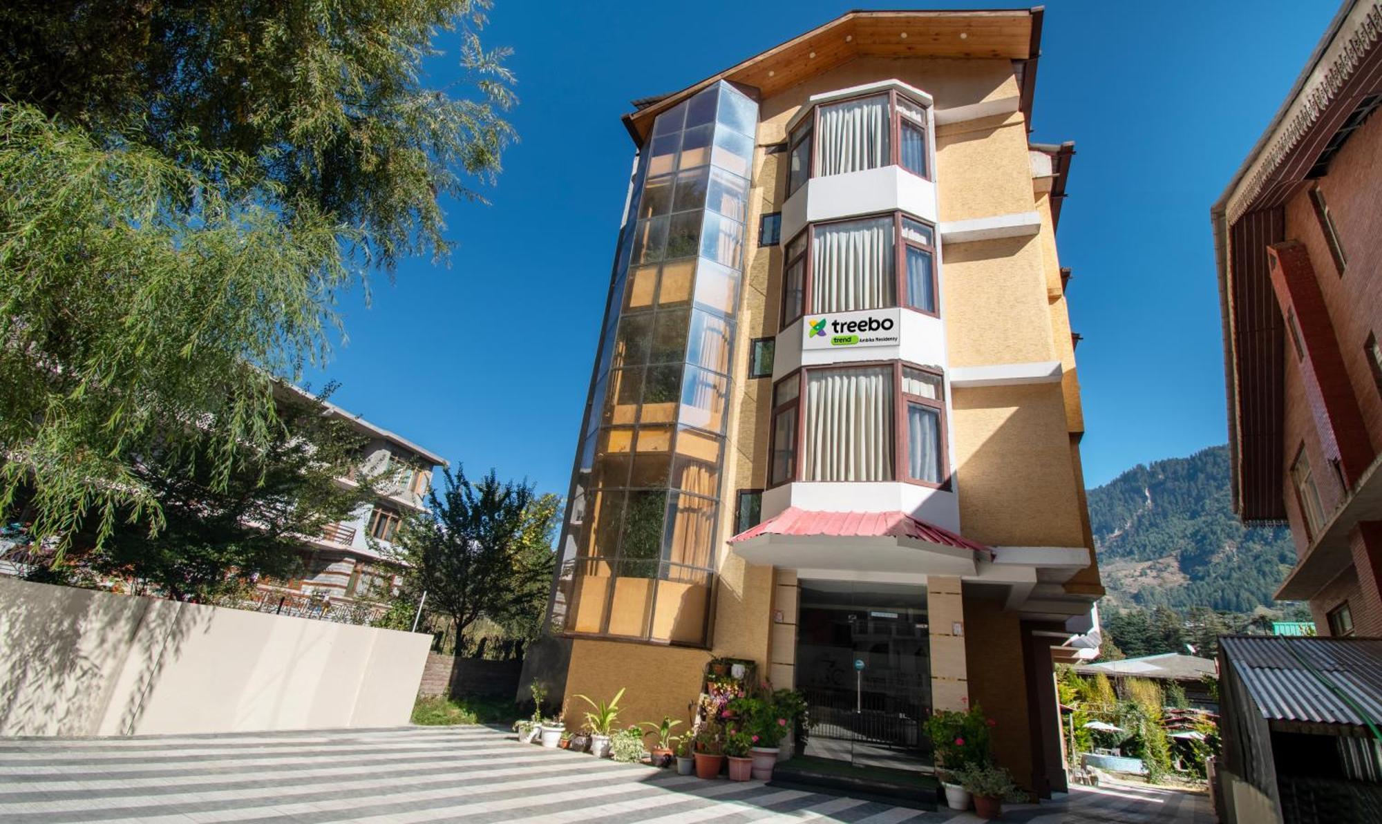 Ambika Residency, Near Hidimba Devi Temple Hotell Manāli Exteriör bild